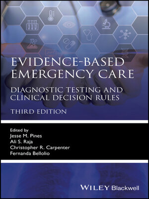 cover image of Evidence-Based Emergency Care